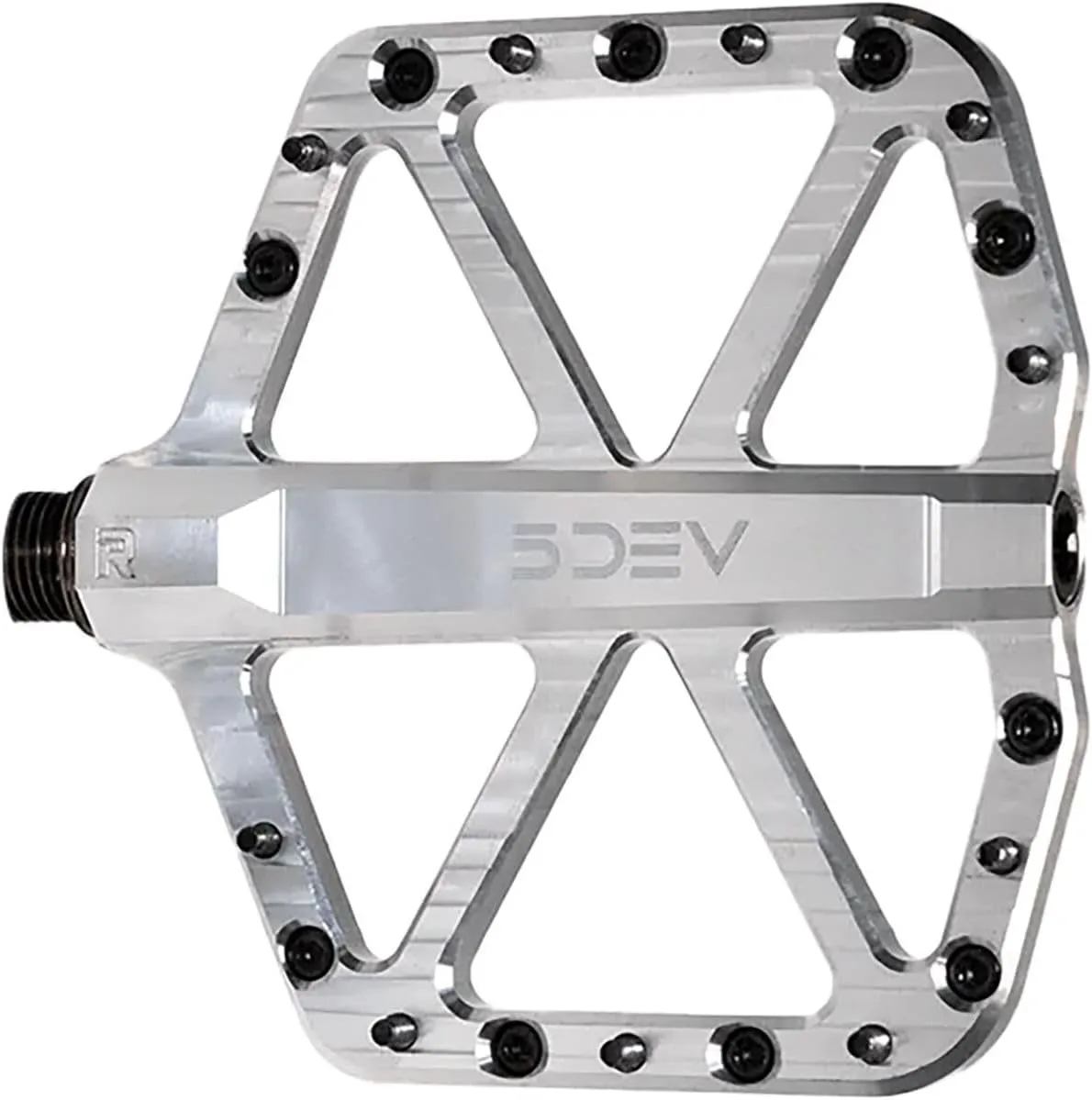 5DEV Mountain Bike Aluminum Alloy Pedal - Ideal for Trail, Park, Enduro, DH and Freeriding