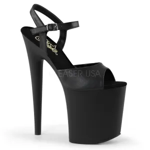 8 Inch Heel FLAMINGO-809 Black