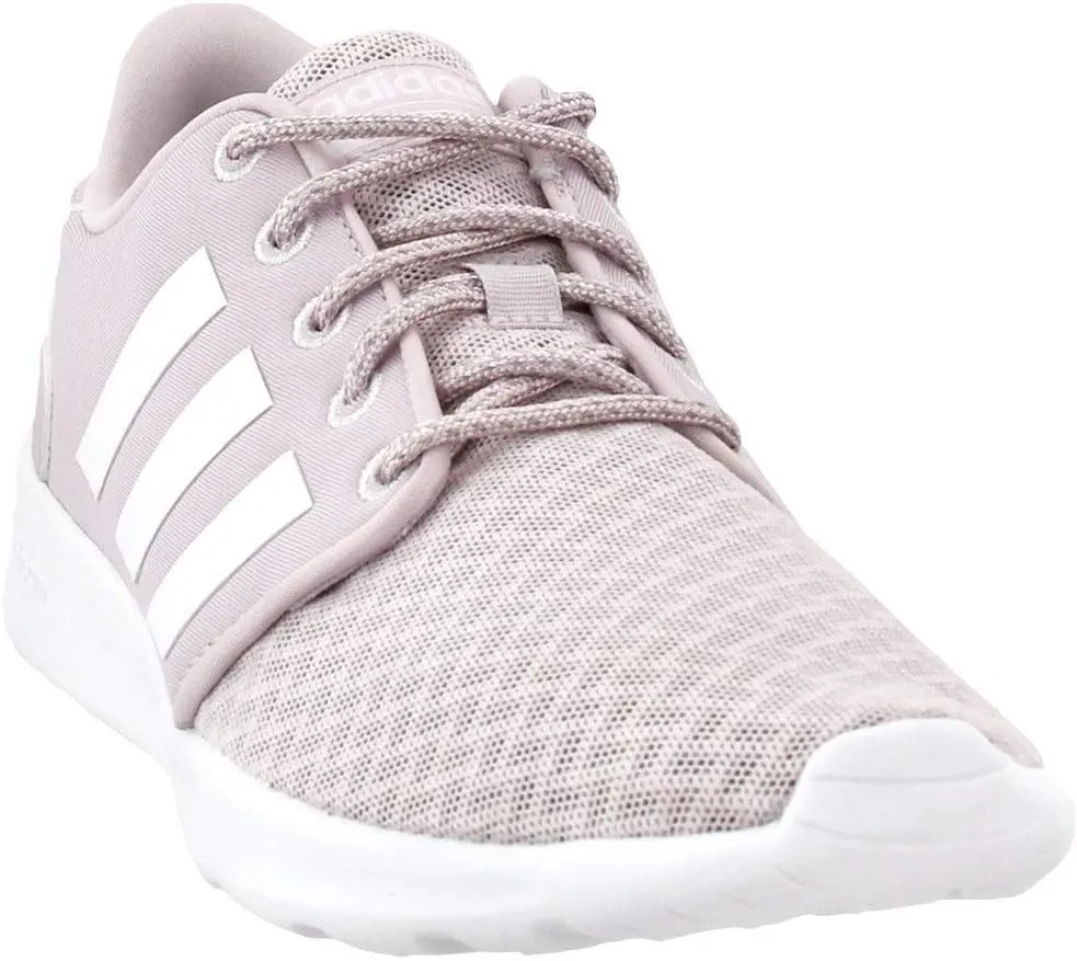 adidas Cloudfoam QT Racer Shoe - Women's Running 6.5 Ice Purple/White/Light Granite