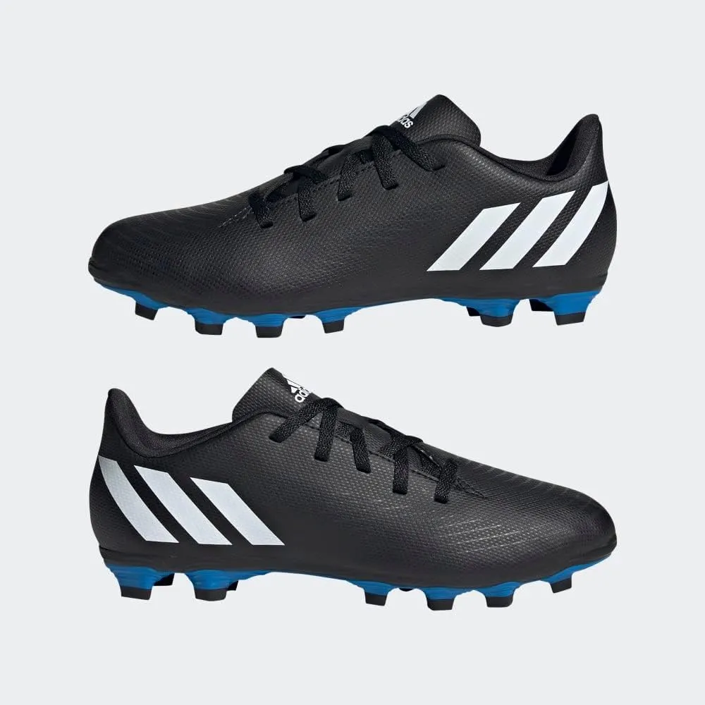 adidas Unisex Predator Edge.4 Flexible Ground Soccer Shoe - Kids Soccer Cleat
