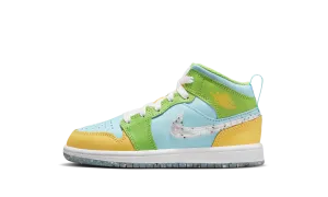 Air Jordan 1 Mid PS "Light Blue"