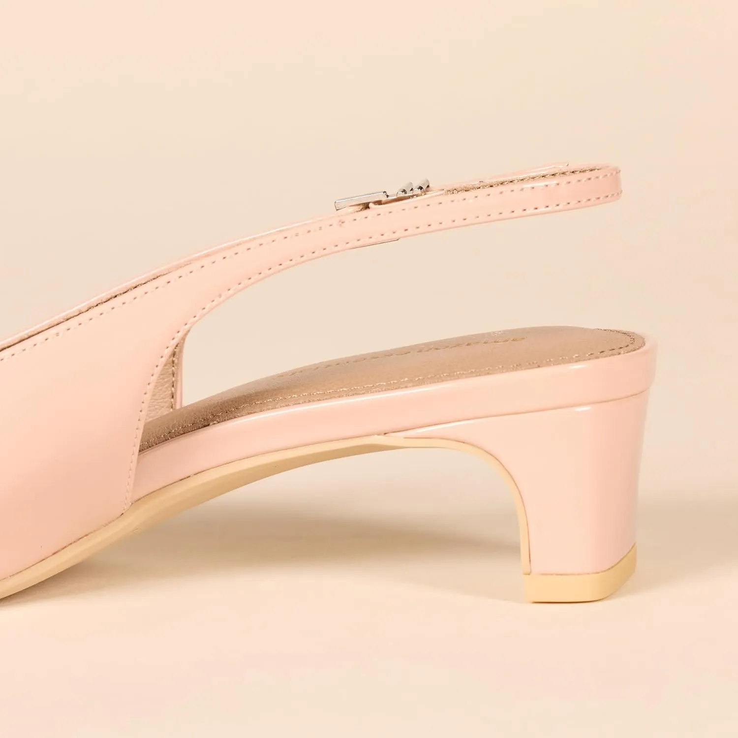 Amazon Essentials Women's Slingback Block Heel