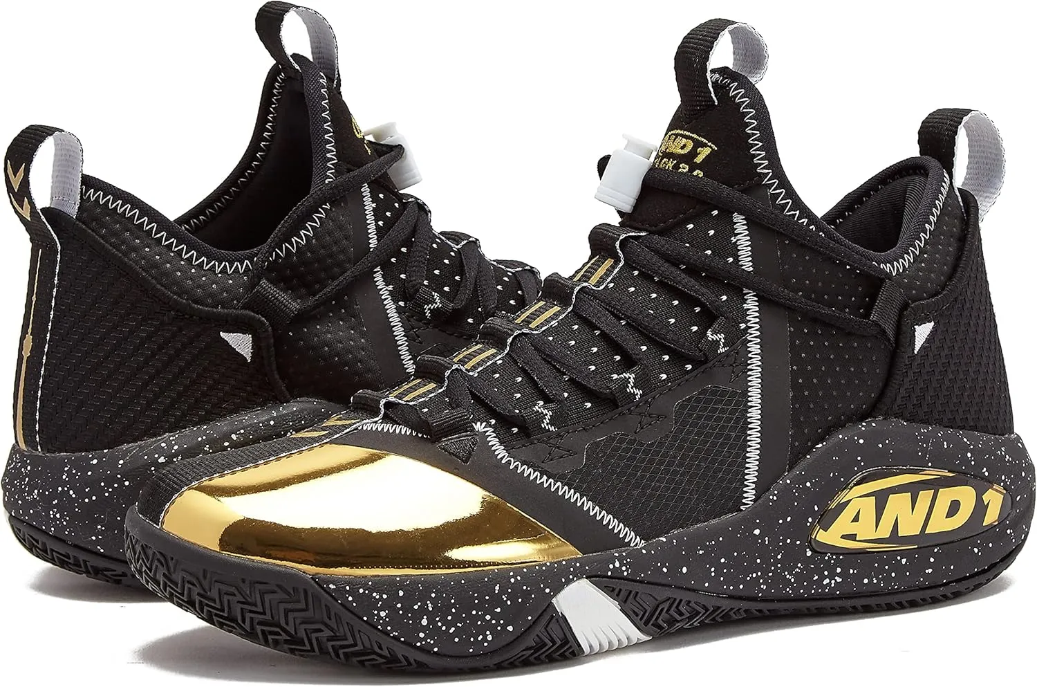 AND1 Attack 2.0 Men’s Basketball Shoes, Indoor or Outdoor, Street or Court