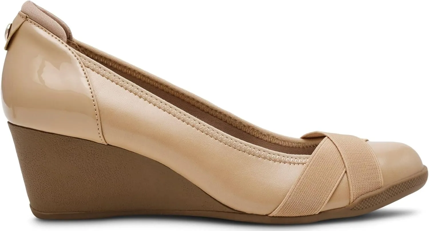 Anne Klein Women's Timeout Wedge Heel Pump