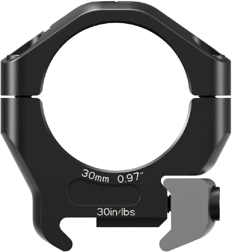 Arken Optics Halo Ti™ Titanium Rifle Scope Rings Precision CNC Machined from 7075 T6 Aluminum & Titanium for MIL-STD Picatinny Rails
