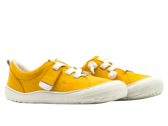 AYLLA BAREFOOT SNEAKER KECK KIDS  - YELLOW