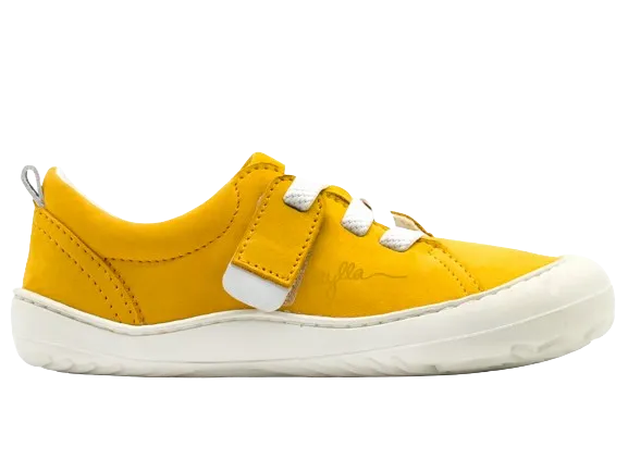 AYLLA BAREFOOT SNEAKER KECK KIDS  - YELLOW