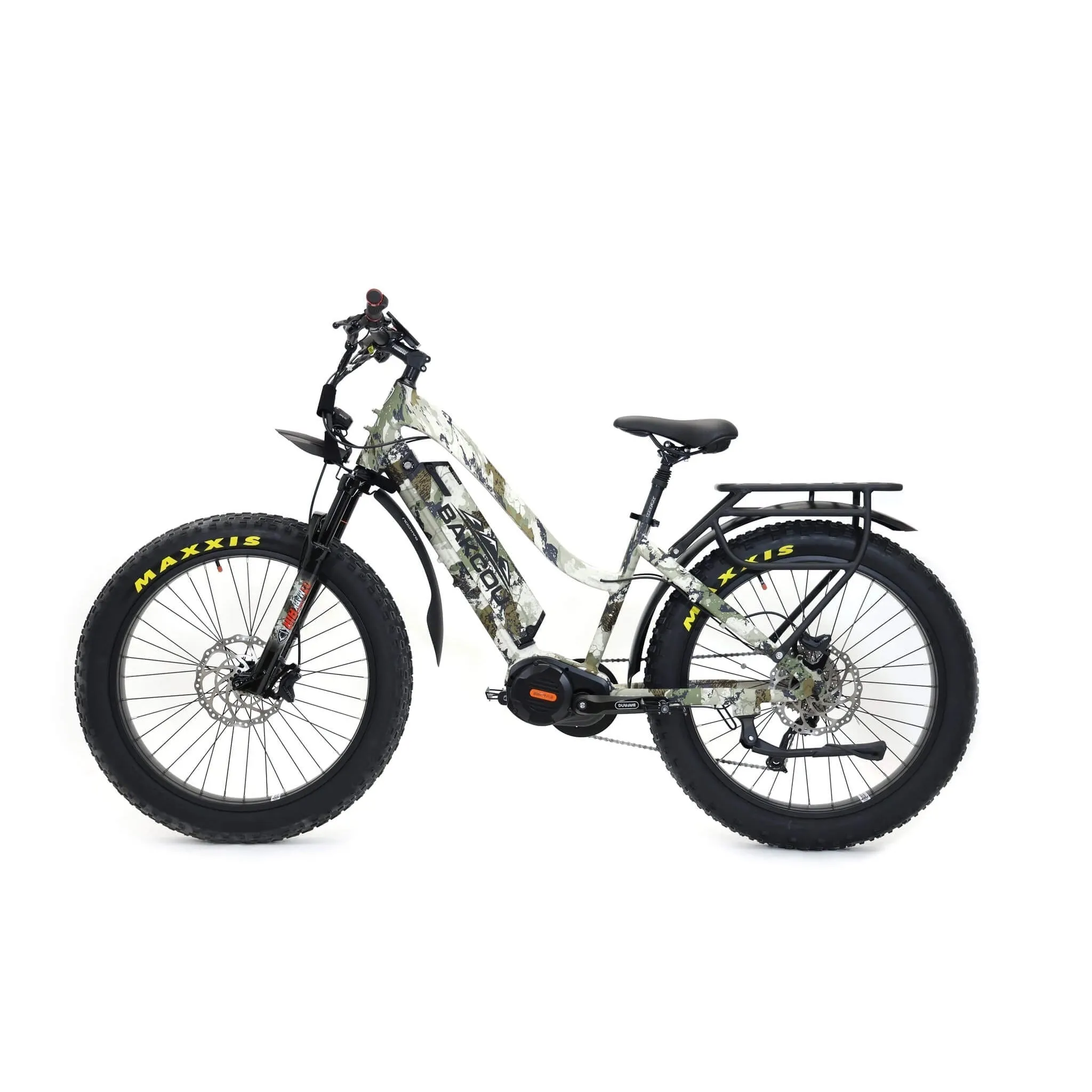 Bakcou Mule 26" Step-Thru (ST) 1000W Fat Tire Adventure Ebike