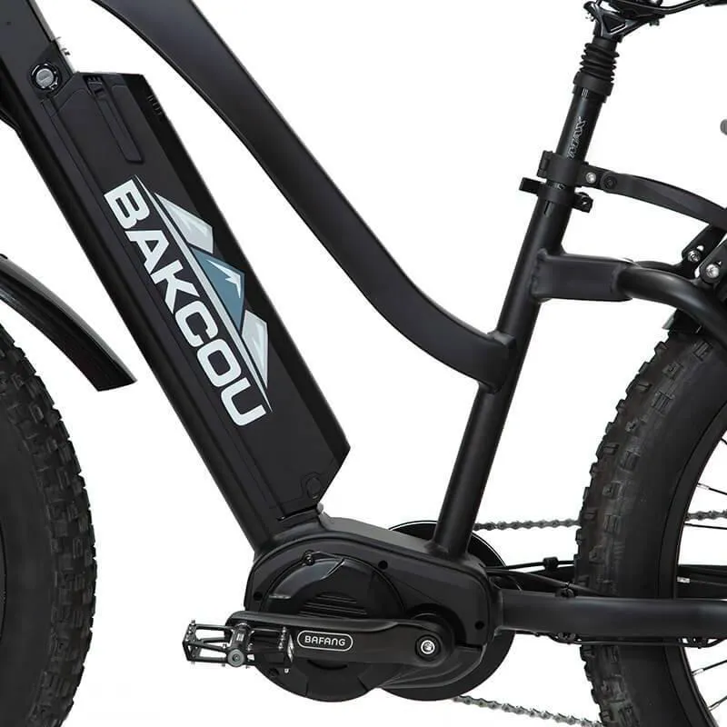 Bakcou Mule 26" Step-Thru (ST) 1000W Fat Tire Adventure Ebike