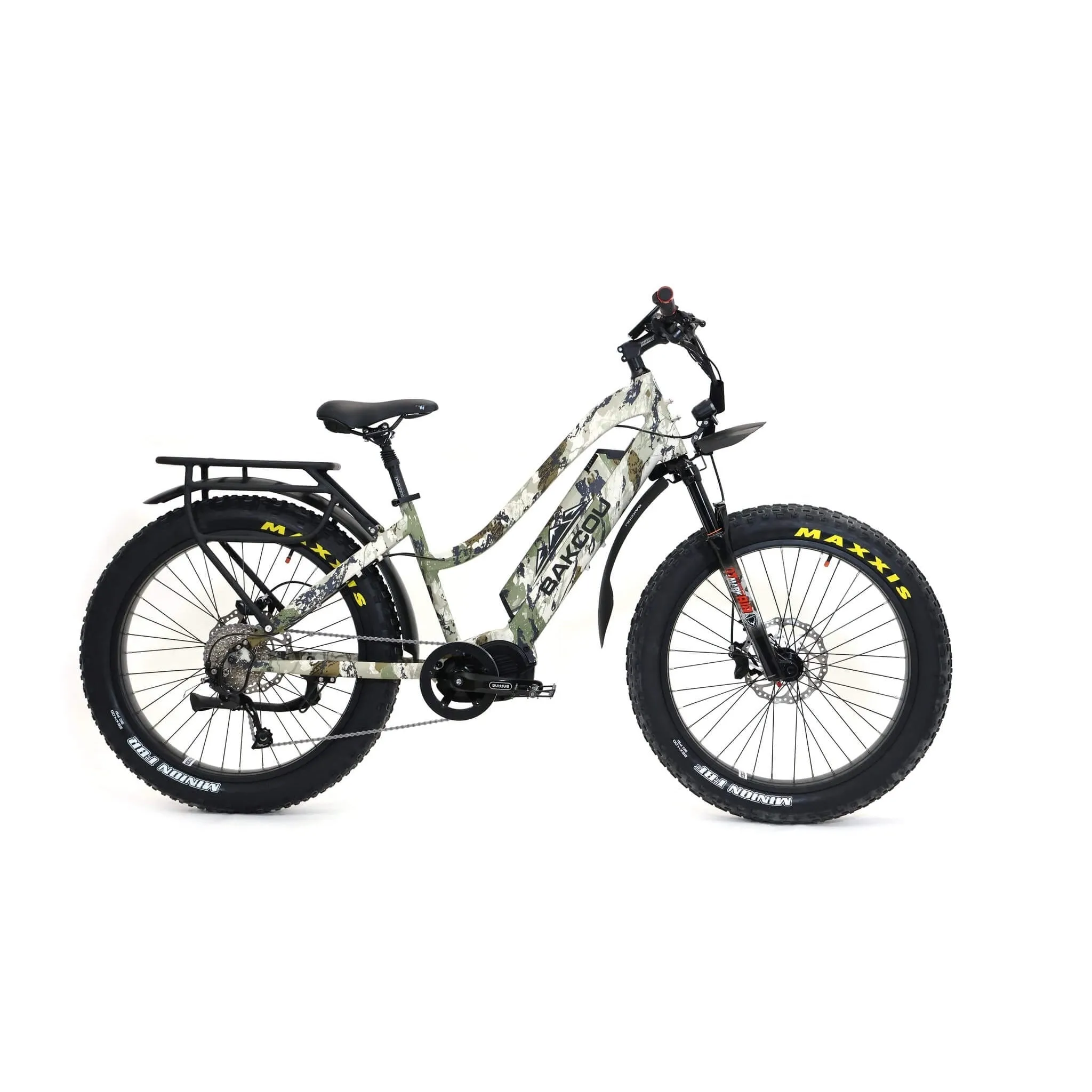 Bakcou Mule 26" Step-Thru (ST) 1000W Fat Tire Adventure Ebike