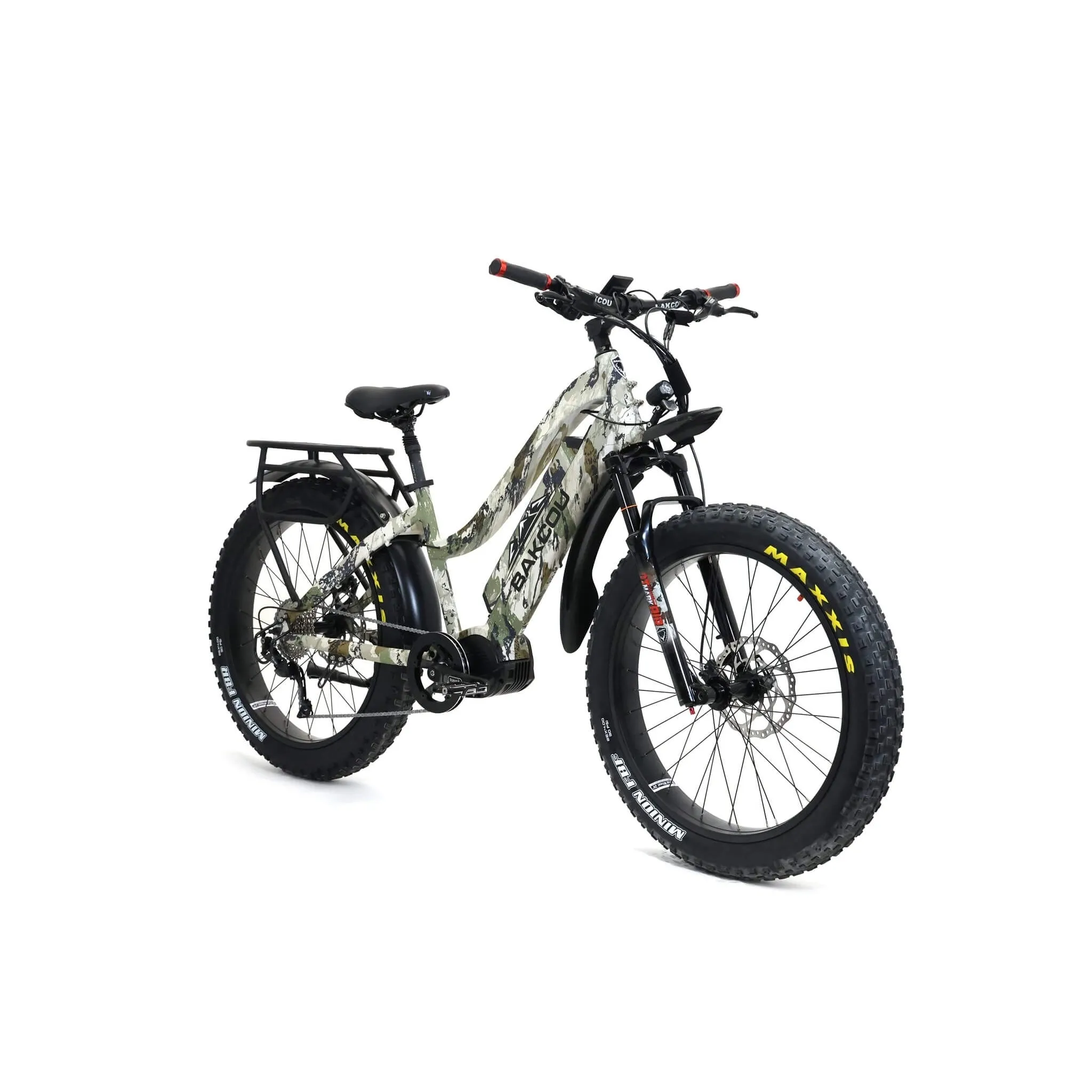 Bakcou Mule 26" Step-Thru (ST) 1000W Fat Tire Adventure Ebike