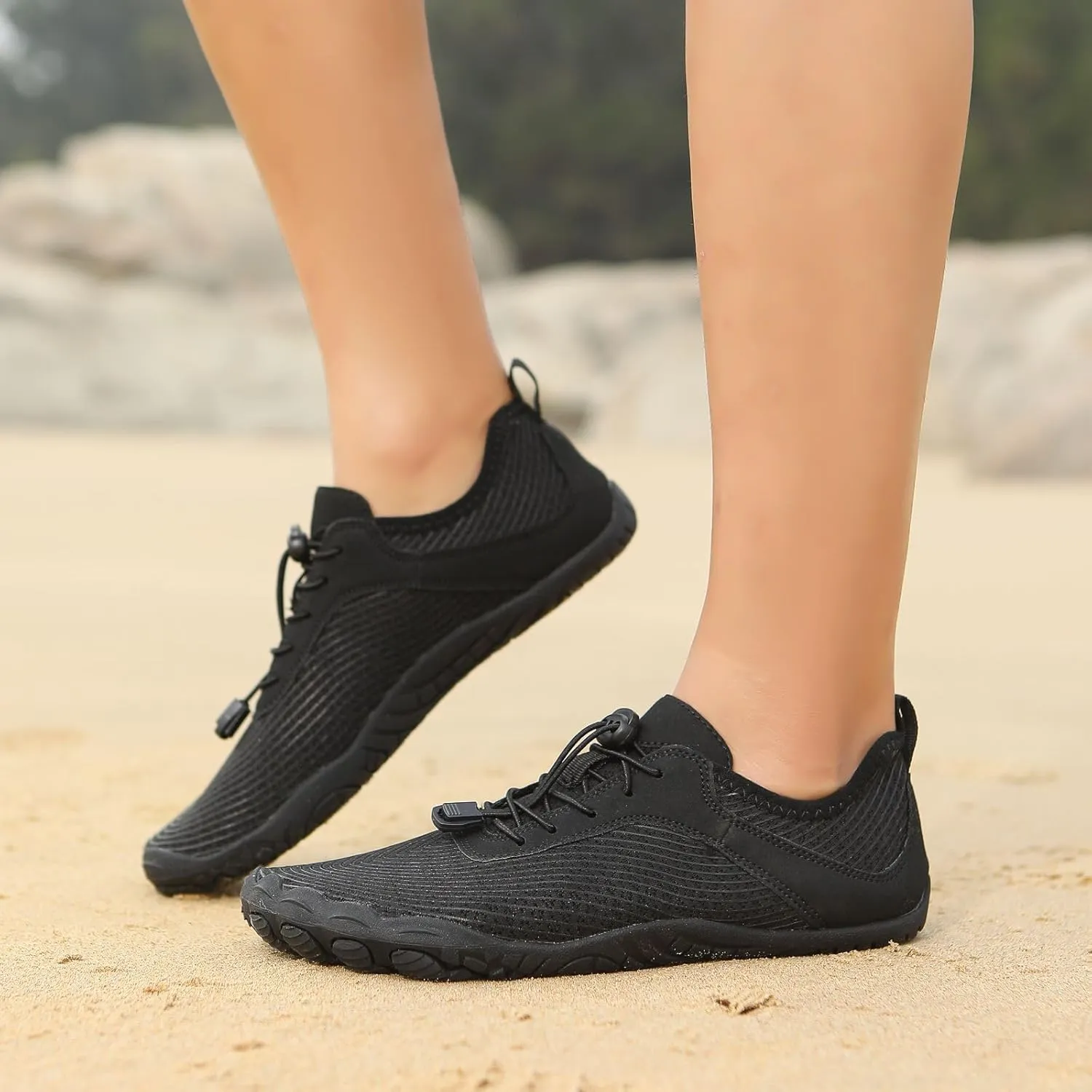 Barefoot Shoes for Women Men Non-Slip Grounded Footwear Quick Dry Lightweight Wide Toe Box Shoes Breathable Trainer Running Healthy Beach Pool Swim Surf Hiking Sneaker