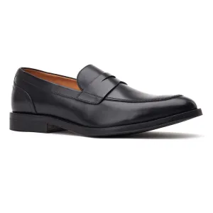 Base London Men's Kennedy Slip On Loafer in Black