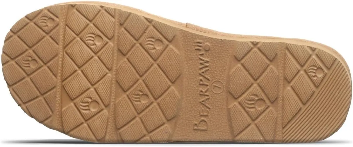 BEARPAW Women's Tabitha Vegan Slipper | Comfortable & Light-Weight