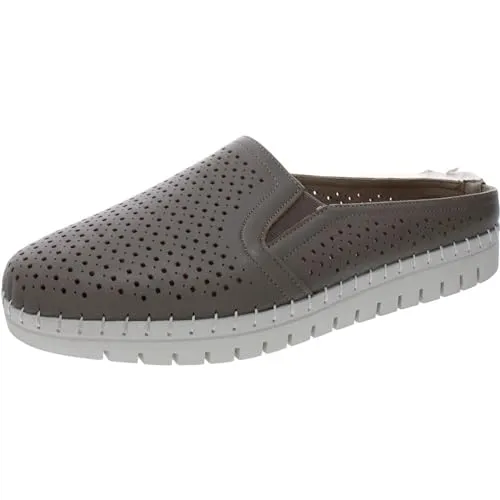 Bella Vita Women's Refresh Sneaker Slide Mule, Natural Leather, 6.5