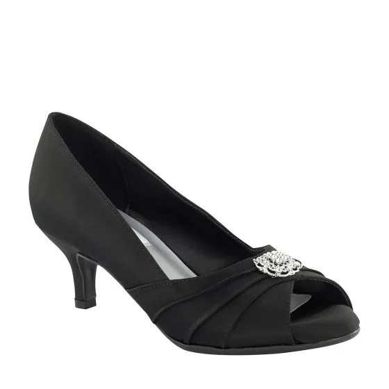 BENJAMIN WALK KRISTIN BLACK SATIN