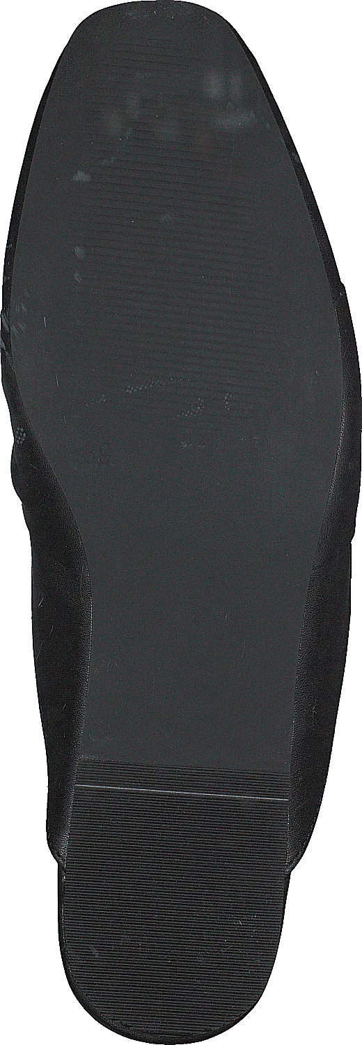 Birke Assymetric Bow Mule 100 - Black