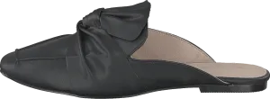 Birke Assymetric Bow Mule 100 - Black