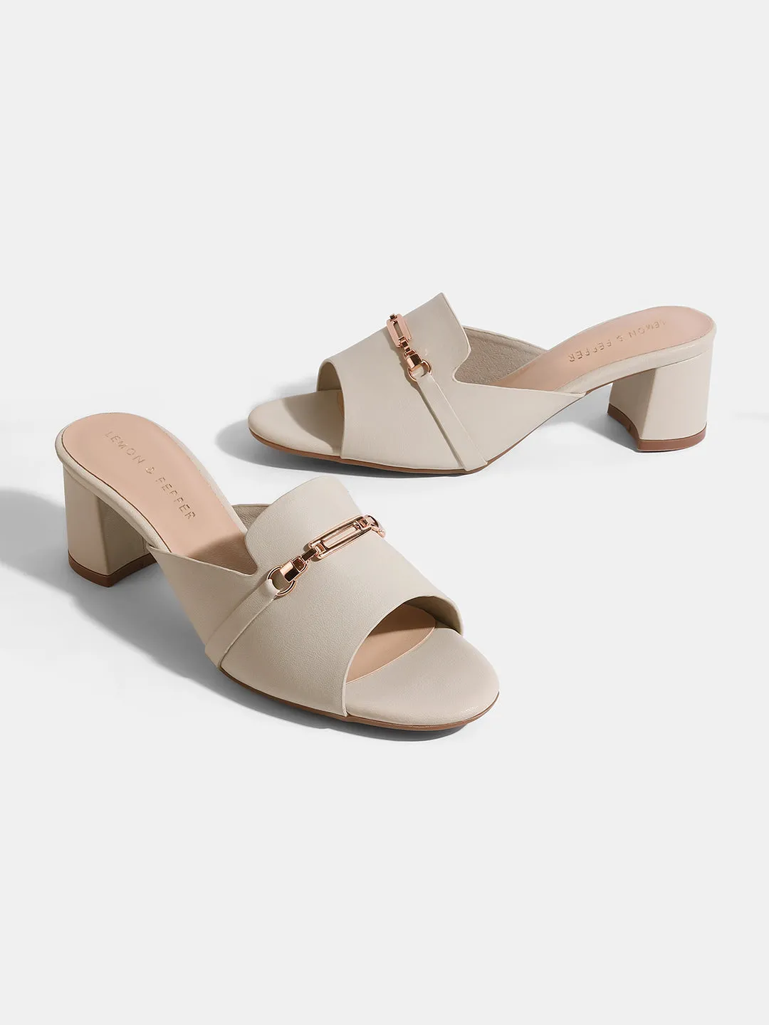 Block Heel Mules