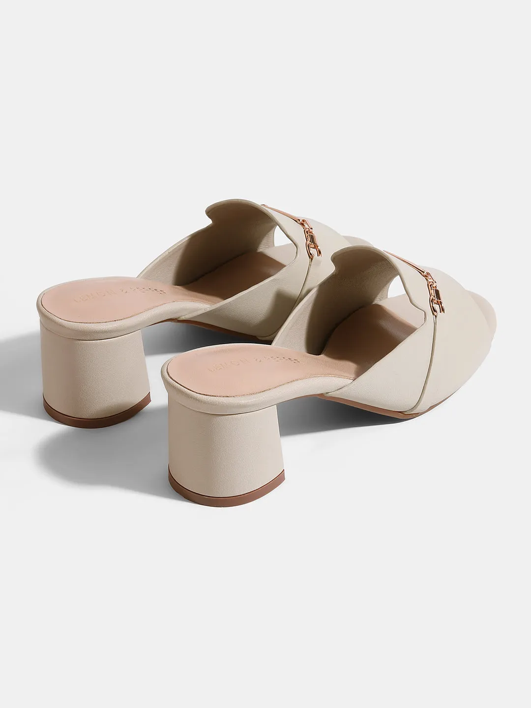 Block Heel Mules