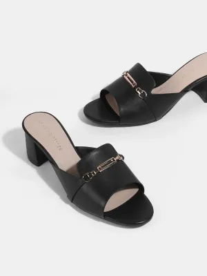 Block Heel Mules