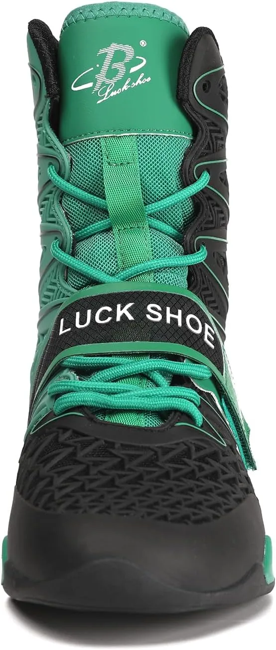 Boxing Shoes for Men High Top Gym Shoes Fighting Sports Training Footwear LS308