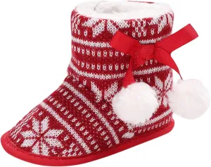 Boys Sneakers 9 Toddler Christmas Snowflake Print Shoe Baby Girls Boys Soft Booties Warm Snow Boots Infant Toddler Warming Shoe 24 Month Boy Shoes