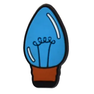 Bright Blue Fairy Light Stranger Things Shoe Charm