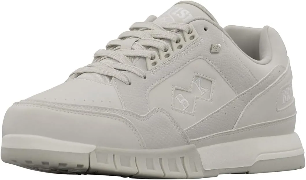 British Knights Men's Metros Sneaker, Light Grey/White, 8
