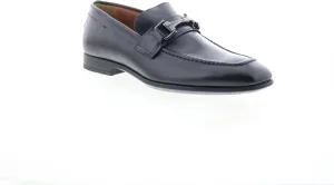 Bruno Magli - Men's Saffo Slip-On Loafer, Italian Leather Shoes (Black, 8 W)