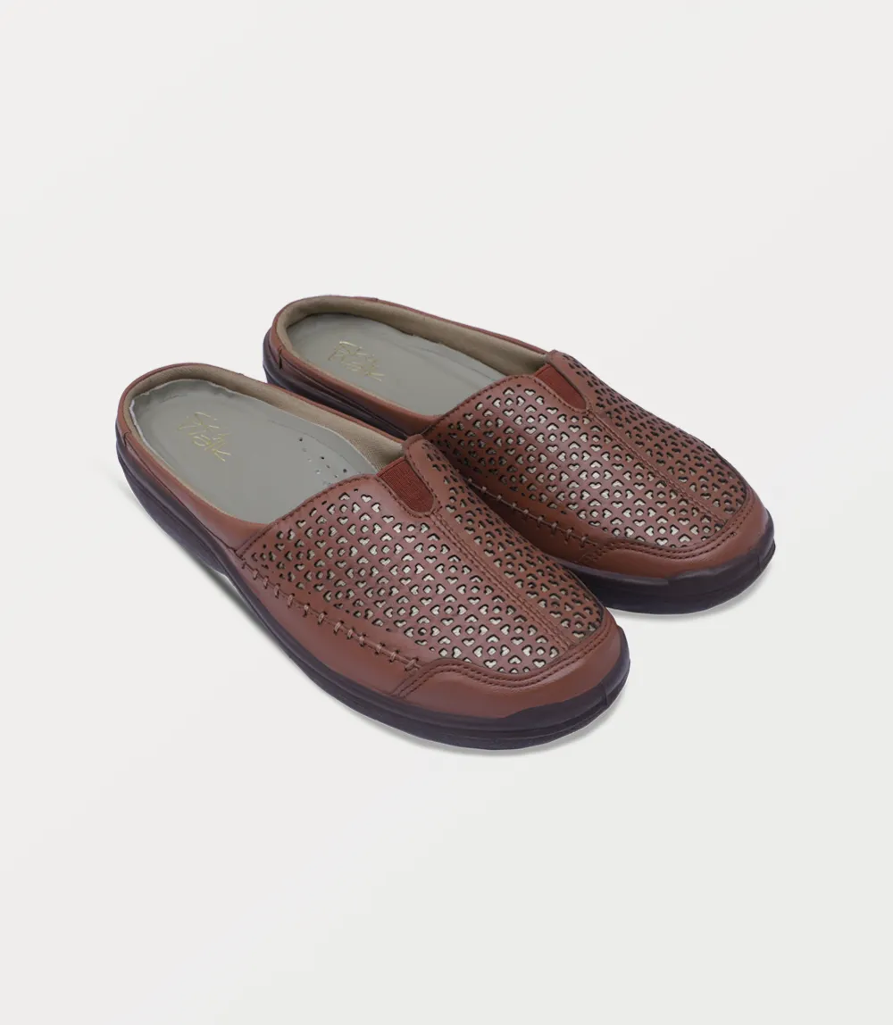 BW10242-TAN-Women Mule