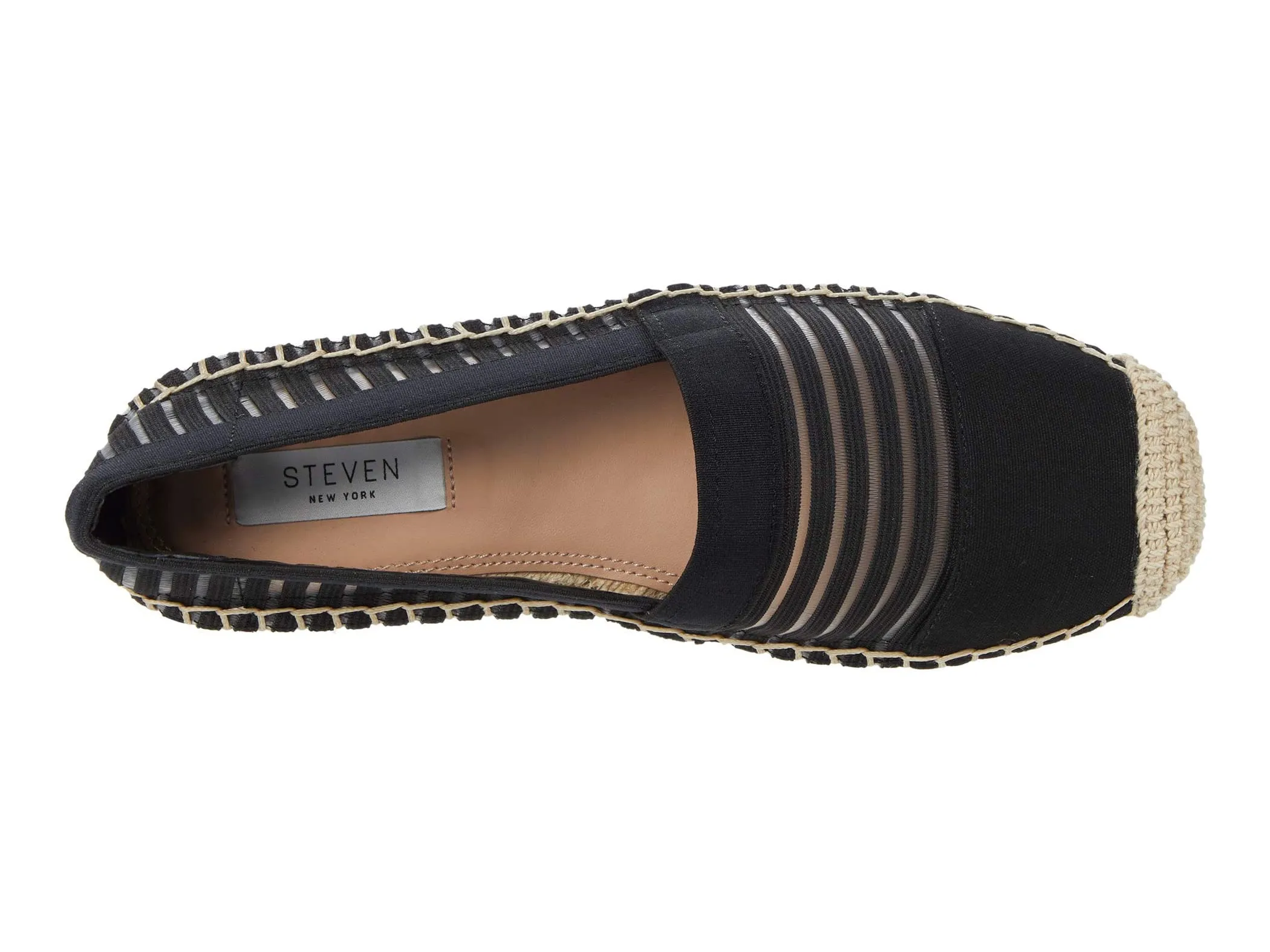 By Loafer Mesh Madden Haleen Weekend sale Steve Espadrille Shoe Flash promotion Steven Black Slip-On