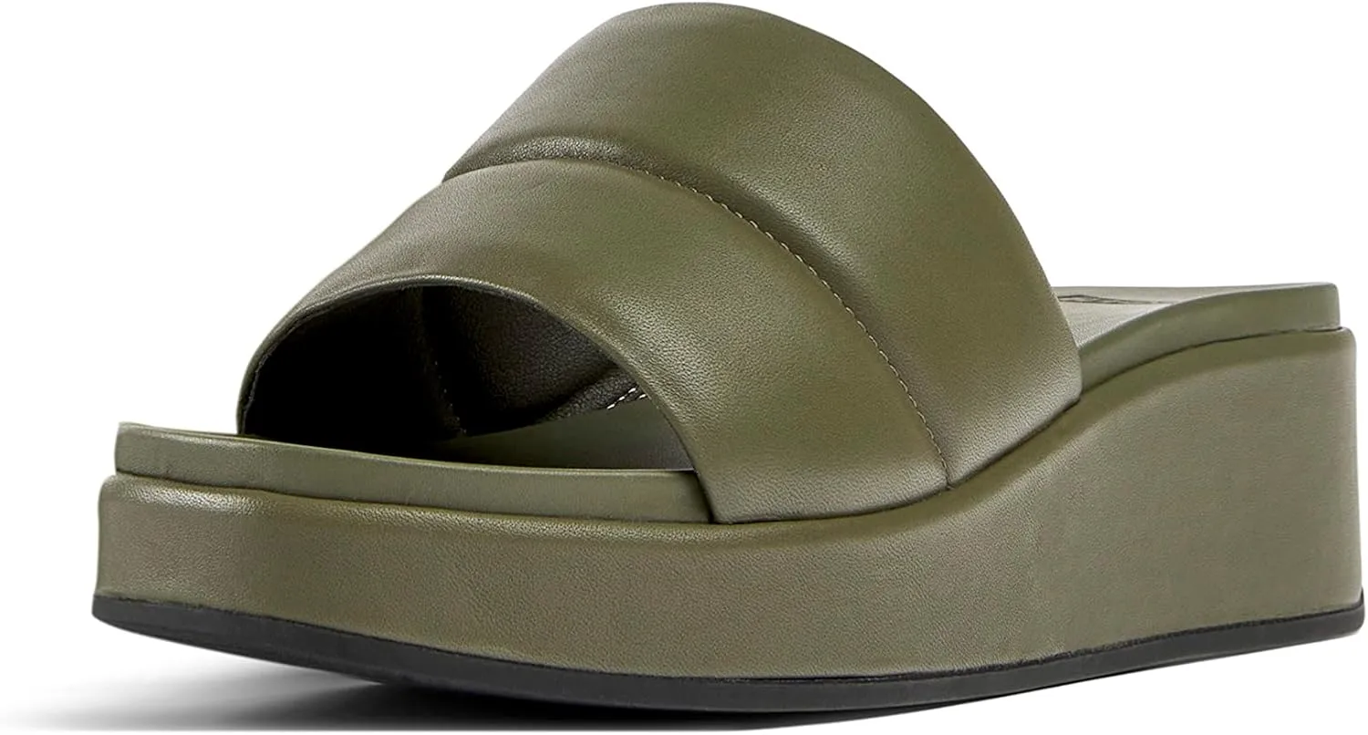 Camper Women's K201507 Misia Sandal, Black 002-39 EU / 8.5 US
