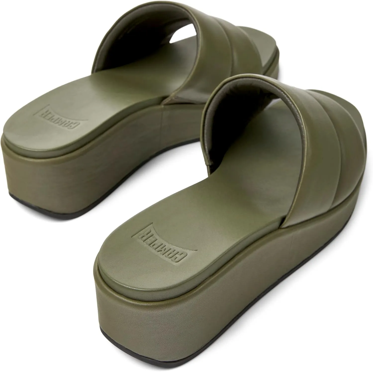 Camper Women's K201507 Misia Sandal, Black 002-39 EU / 8.5 US