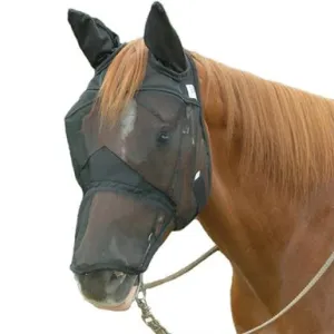 Cashel Quiet ridemaske m.øre m.mule