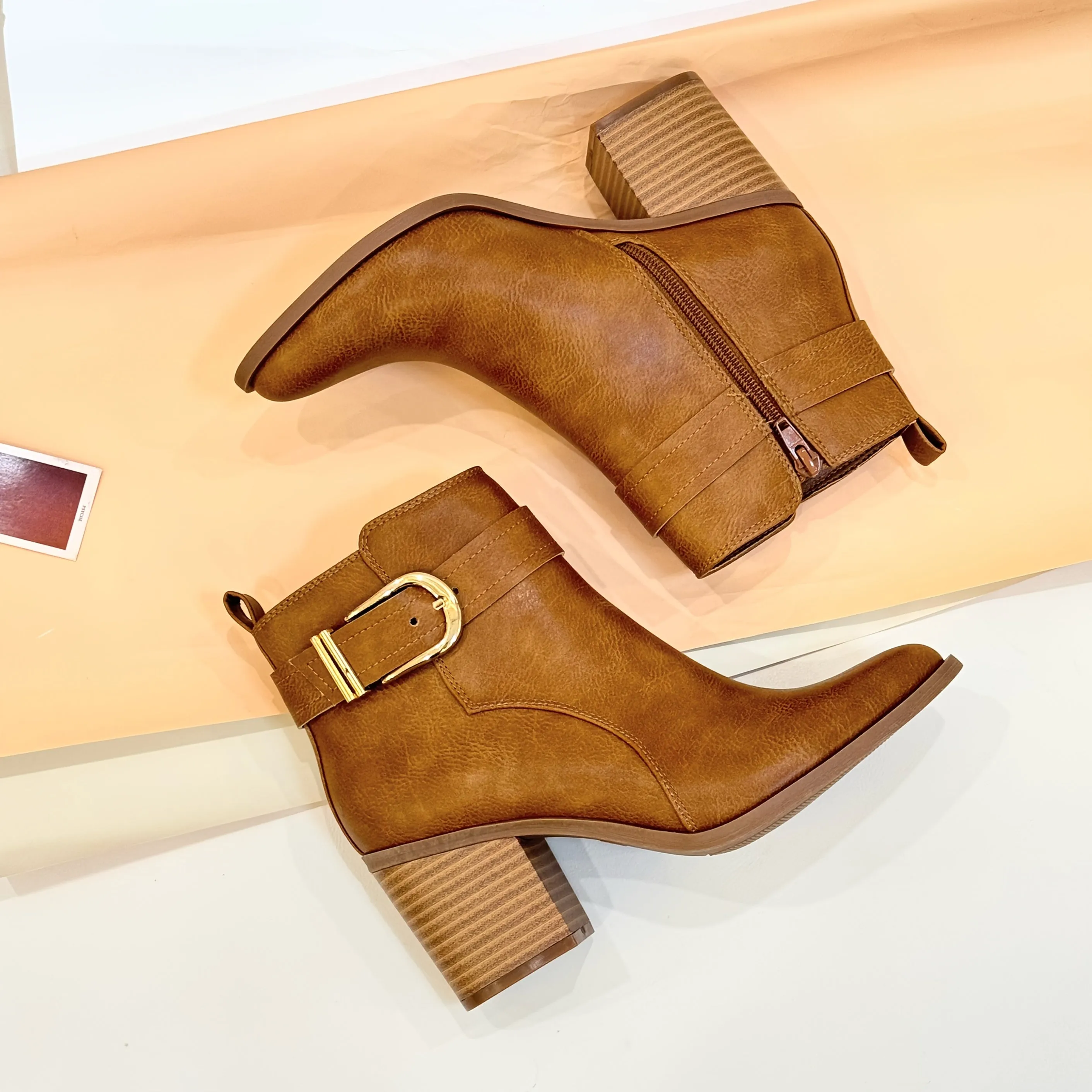 Chic High-Heel Ankle Booties