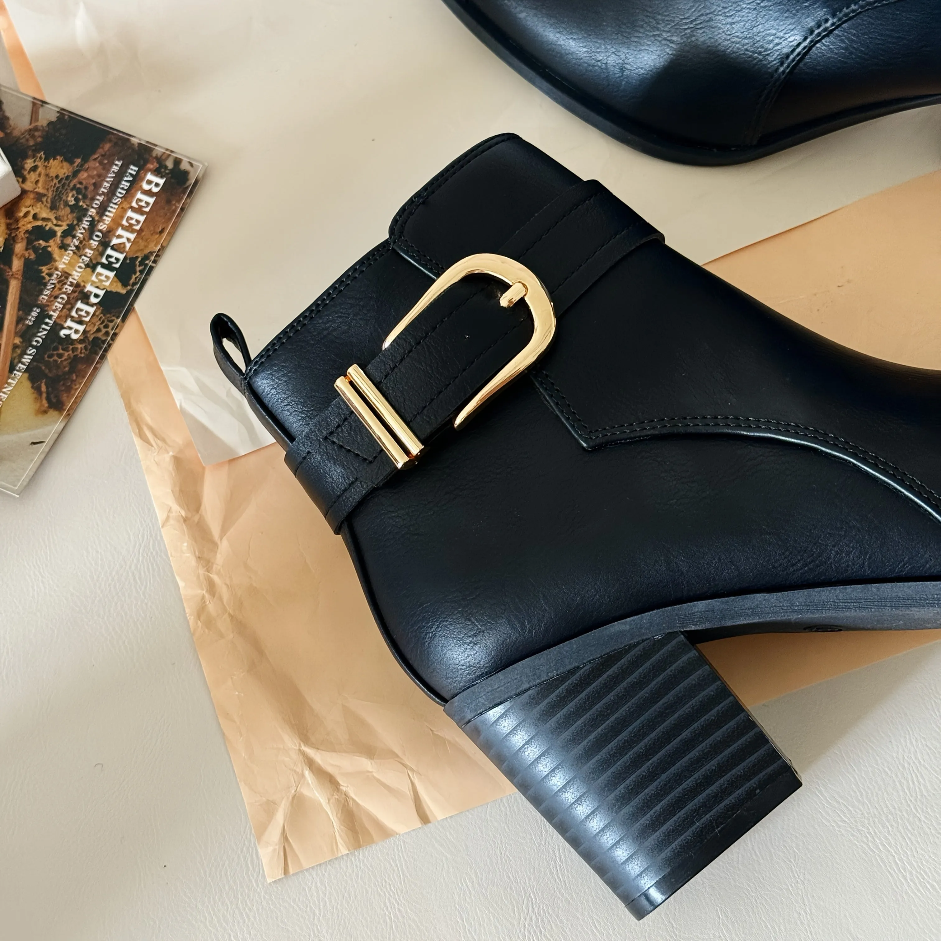 Chic High-Heel Ankle Booties