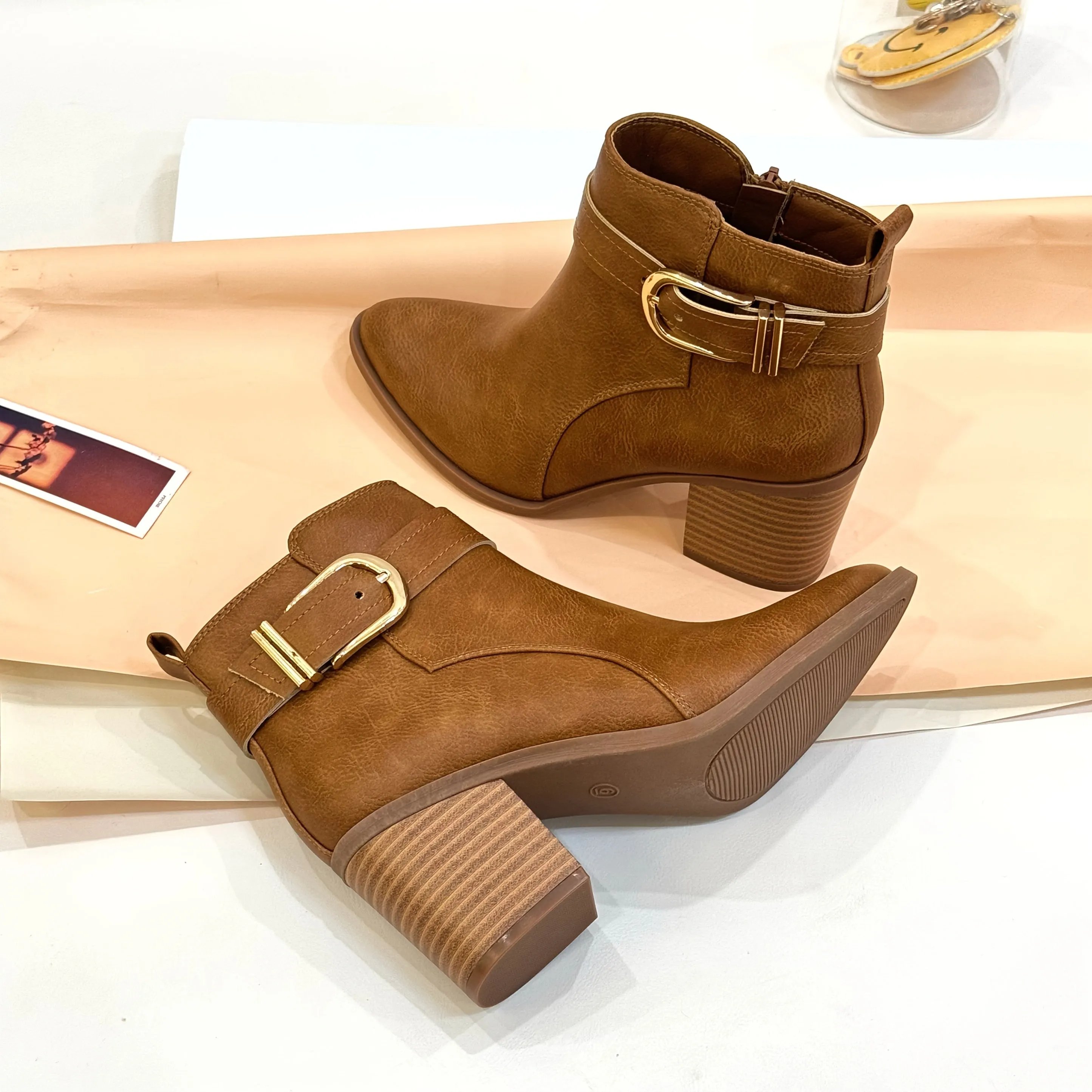 Chic High-Heel Ankle Booties
