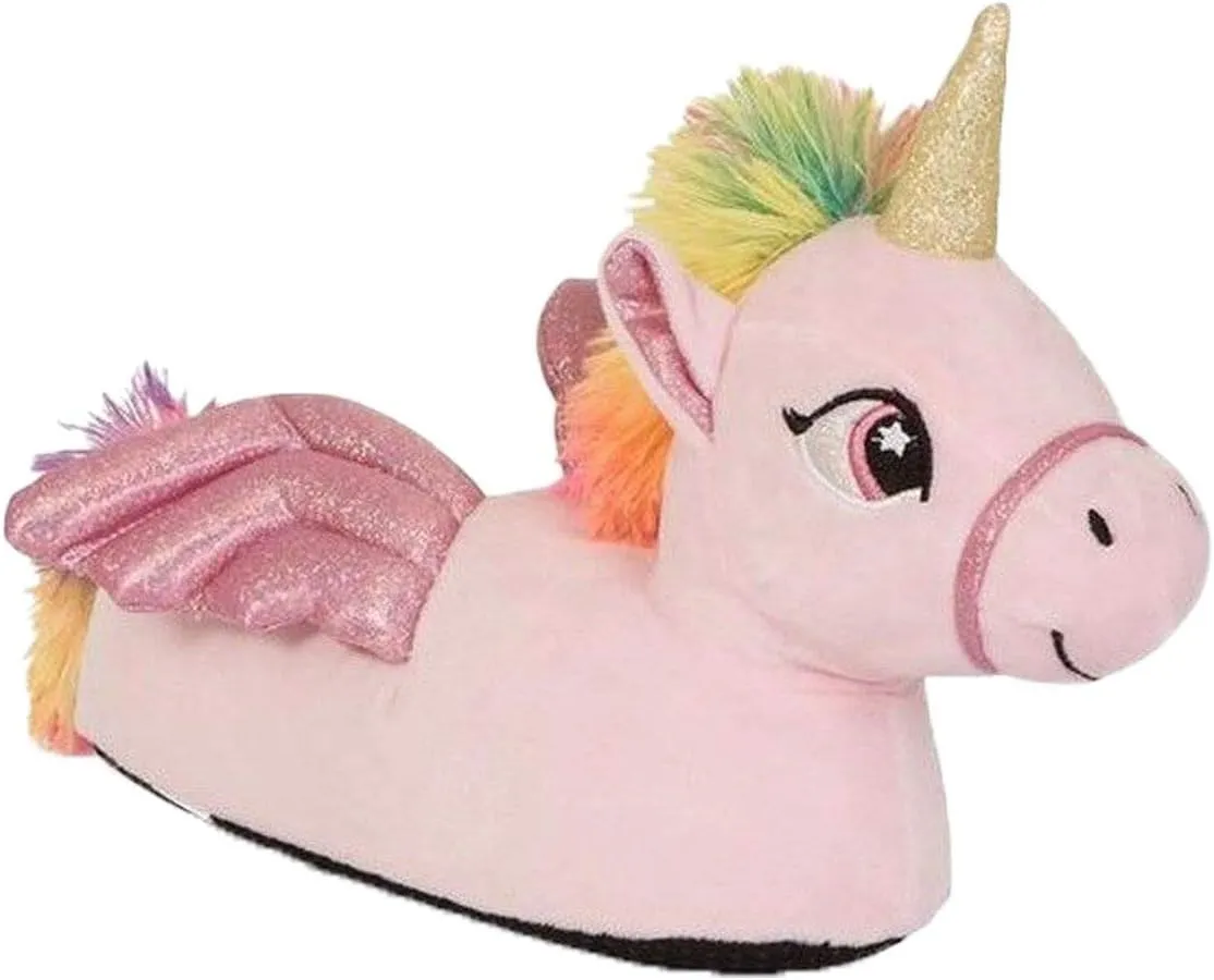 Childrens Girls Boys Undercover 3D Soft Comfy Character Novelty Animal Slippers Various Designs