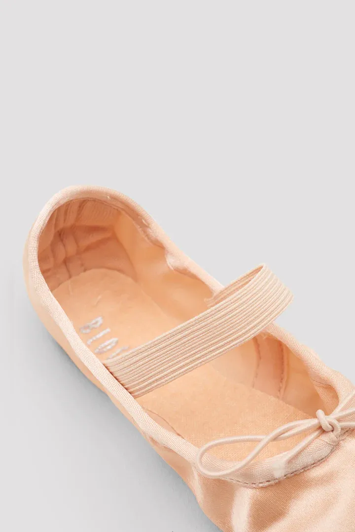 Childs Stretch Satin Ballet Slipper C - S0234G