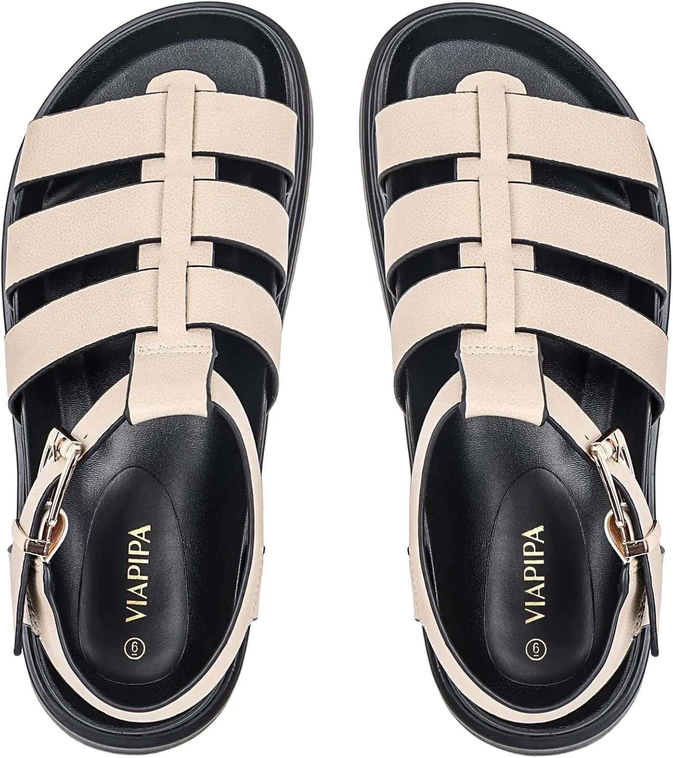 Chunky Sandals For Women,Platform Sandals For Women,Ankle Strap Casual Open Toe Arch Support Sandals