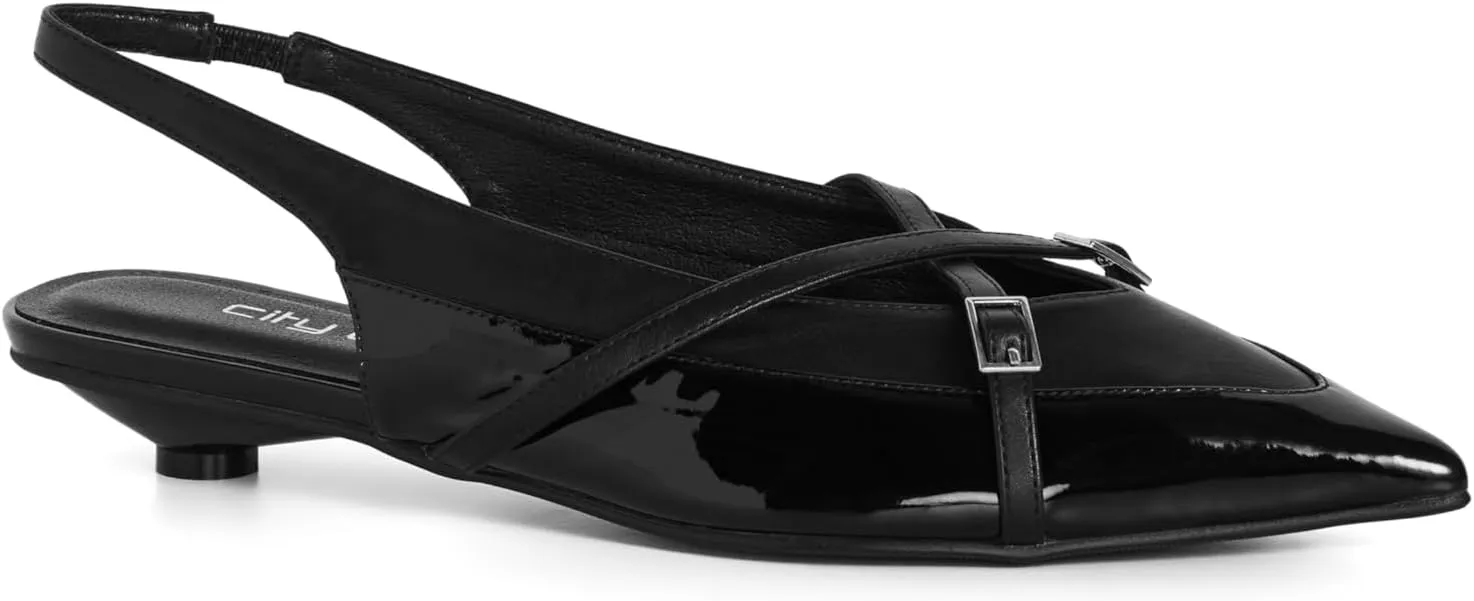 City Chic Fashion Wide Fit Slide Sandals-Miami