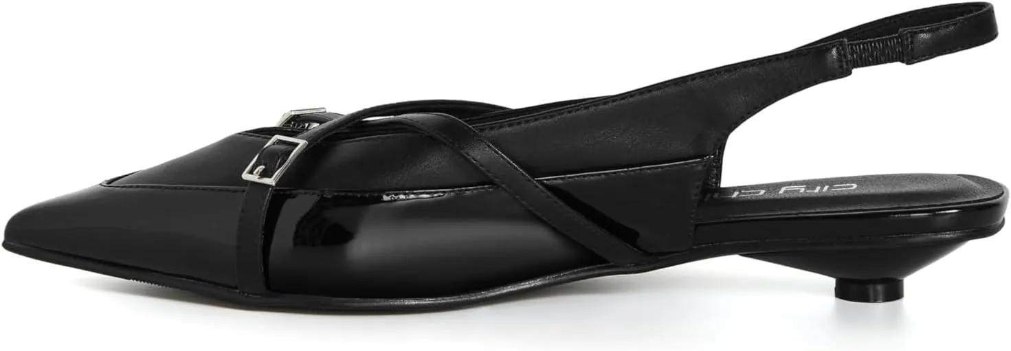 City Chic Fashion Wide Fit Slide Sandals-Miami