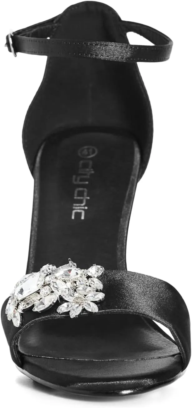 City Chic WIDE FIT Totally Glam Heel
