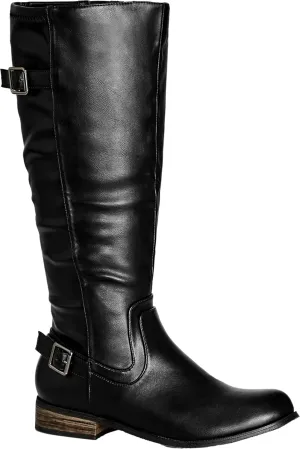 City Chic Women's Boot-Wide Fit Cilla Knee