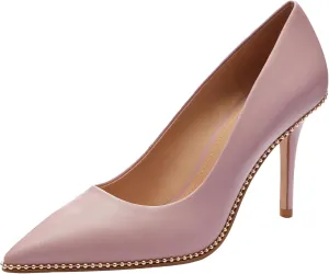 COACH Women's Pumps Waverly Pump, Color Light Rose, Size 5