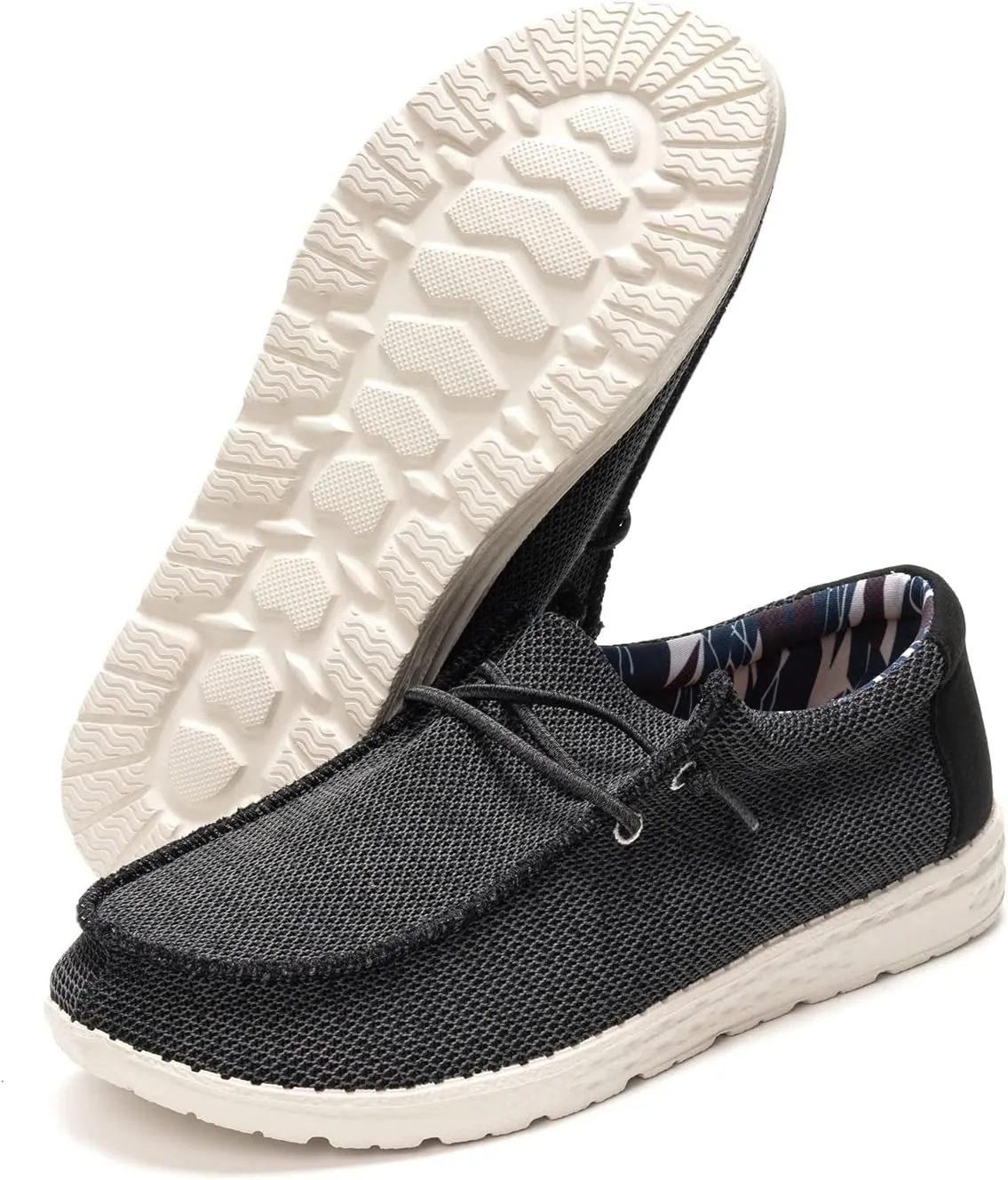 Colgo Men's Slip-On Loafers - Casual, Lightweight, and Stylish Shoes with Comfortable Lace-Up
