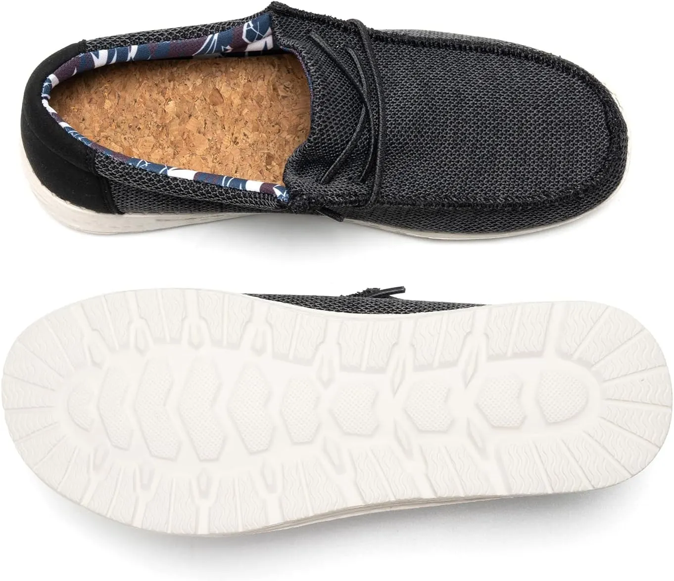 Colgo Men's Slip-On Loafers - Casual, Lightweight, and Stylish Shoes with Comfortable Lace-Up