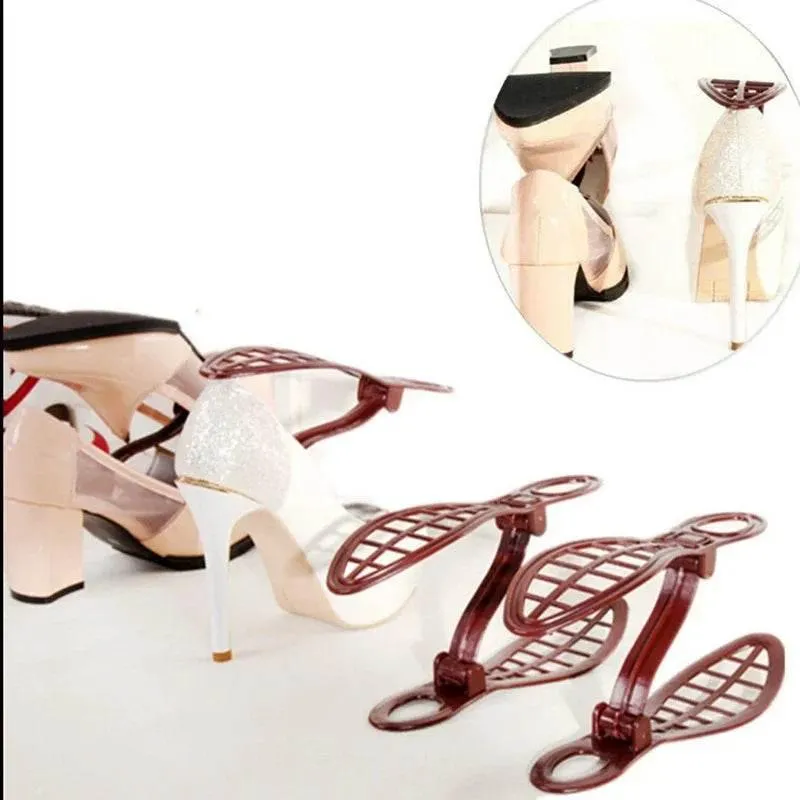 Collapsible Shoe Storage Organizer - Flexible Shoe Rack