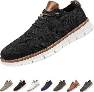 Comfofeet Ultra Comfortable Orthopedic Shoes, Men's Casual Fashion Walking Mesh Sneakers with Light and Soft Sole